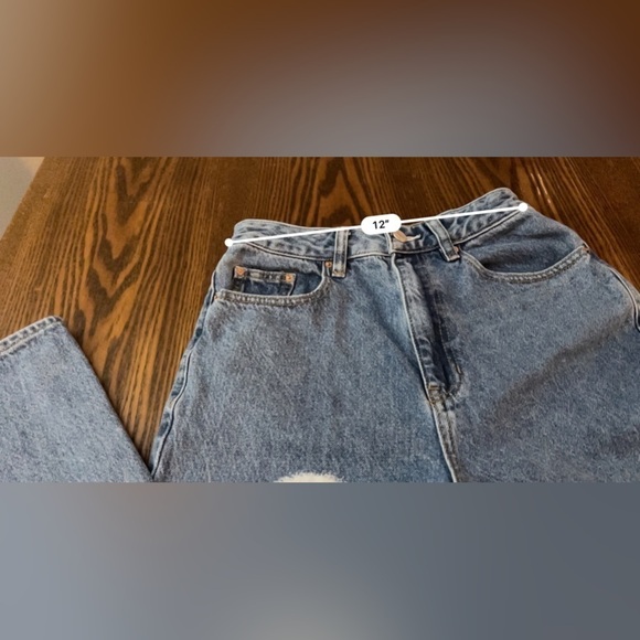 Pacsun Ying Yang denim 90’s boyfriend Jeans size 26 EUC - Picture 4 of 13